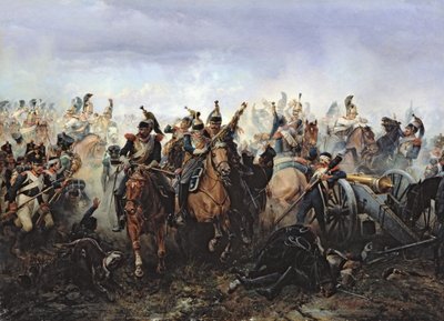 The Battle of La Fere-Champenoise, on the 25th March 1814 by Bogdan Willewalde